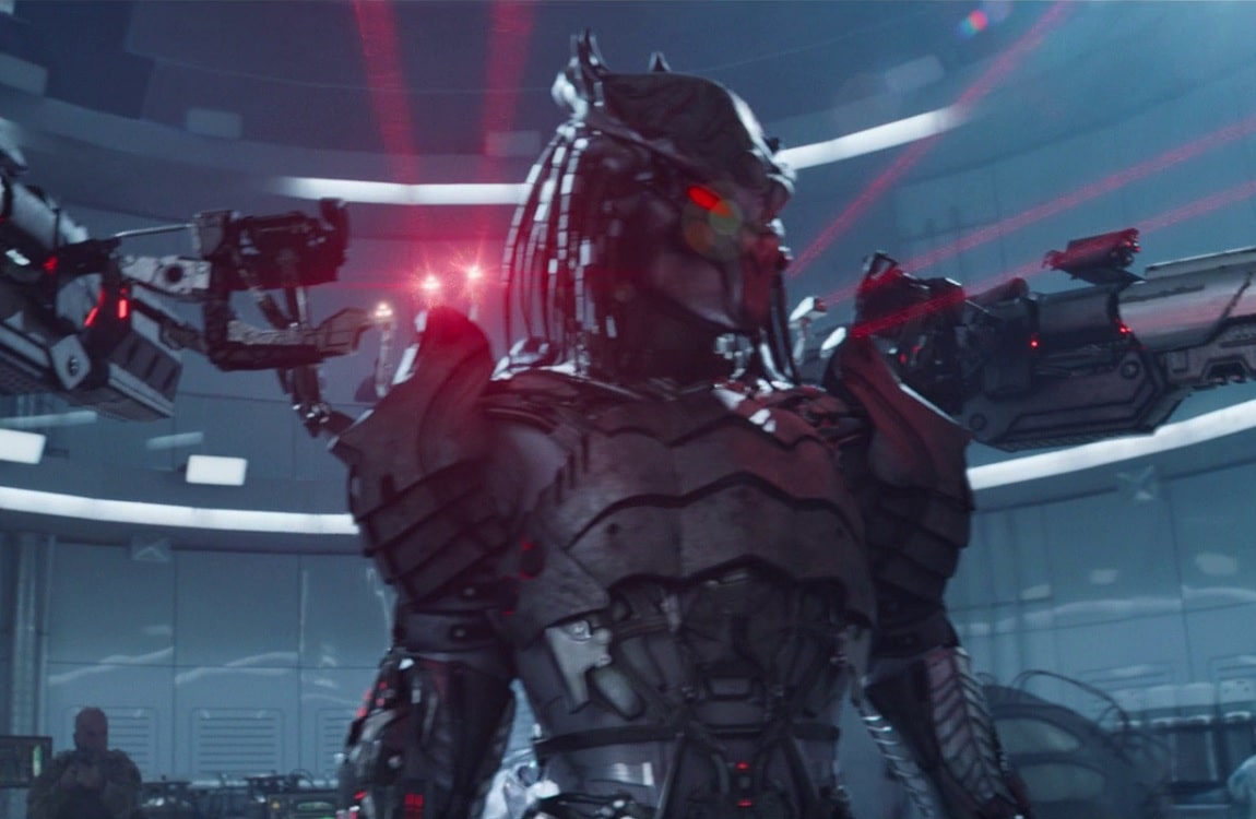 The Predator Killer Suit with its many weapons
