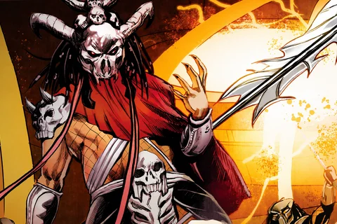 The Predator King from Predator Kills The Marvel Universe