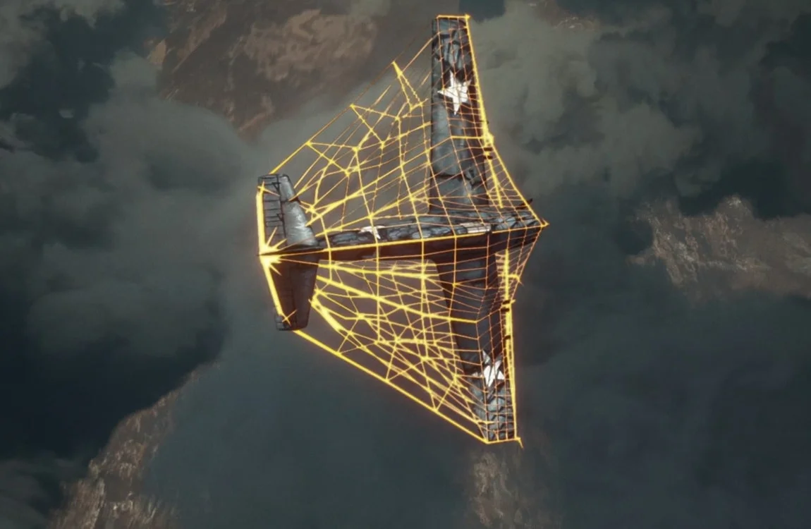 A ship mounted netgun used in Predator: Killer Of Killers
