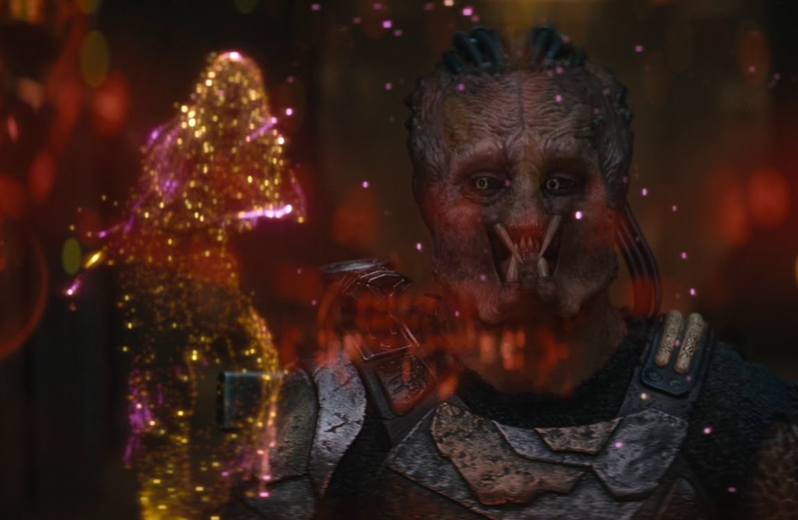 The Naru hologram in Predator: Badlands