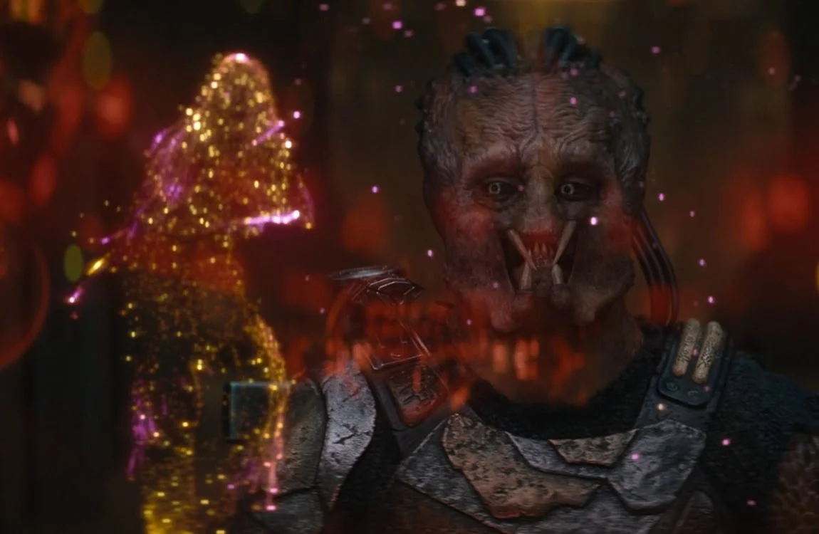 The Naru hologram in Predator: Badlands