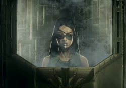 Naru in stasis at the end of Predator: Killer Of Killers