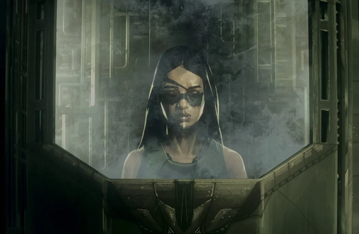 Naru in stasis in Predator: Killer Of Killers