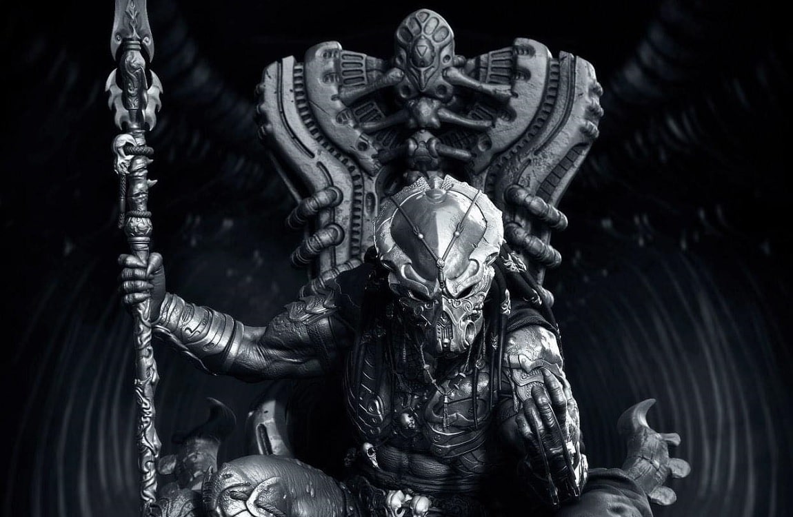 The Predator King, the highest Yautja rank