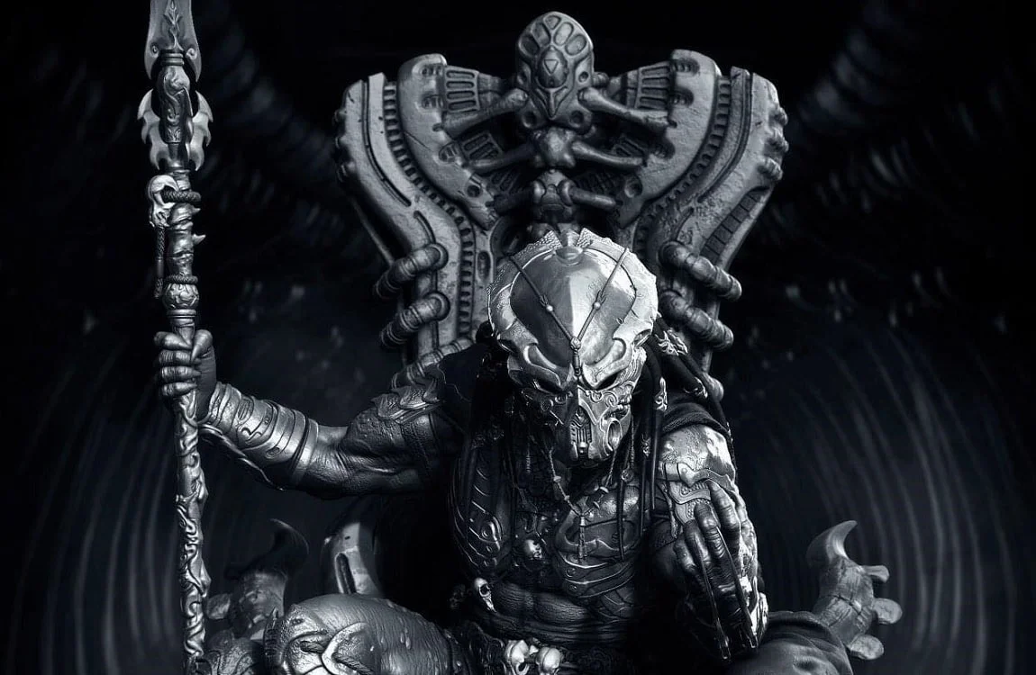 The Predator King, ruler over multiple Yautja clans