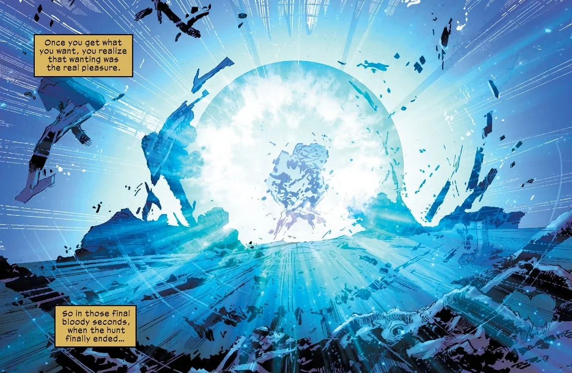 The Predator vs. Wolverine self-destruct