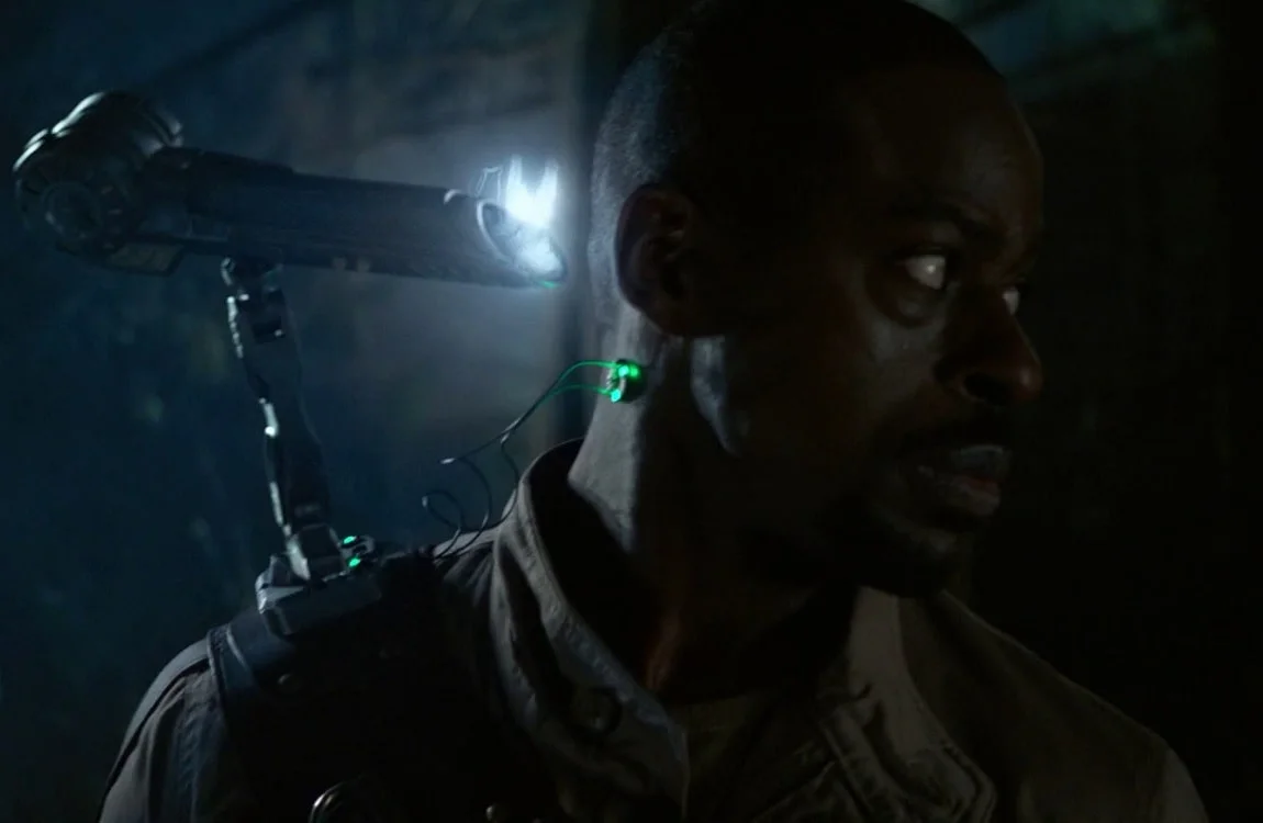 A Shoulder Cannon used by a human