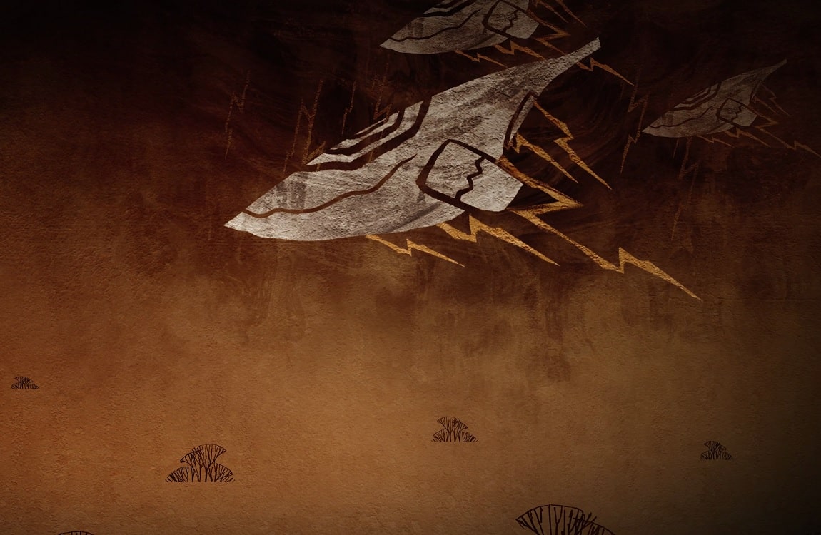 The Animated Predator Ships from the end of Predator: Prey