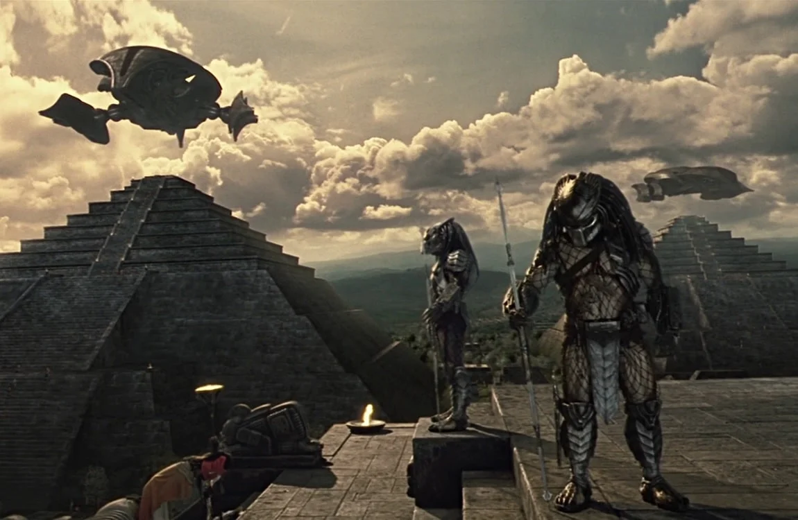 Predators with ancient Pyramids on Earth