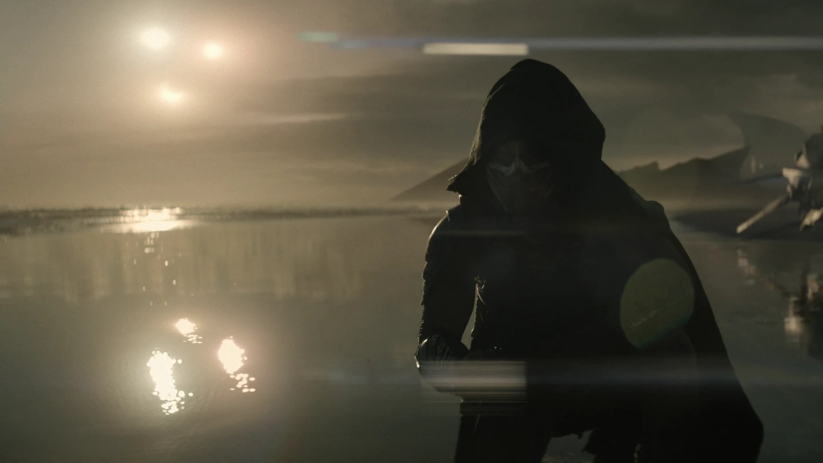 The three suns of Yautja Prime from Predator: Badlands