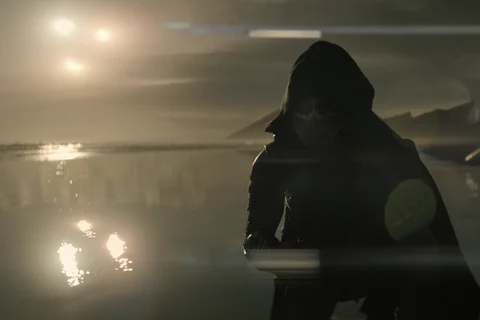 The three suns of Yautja Prime from Predator: Badlands