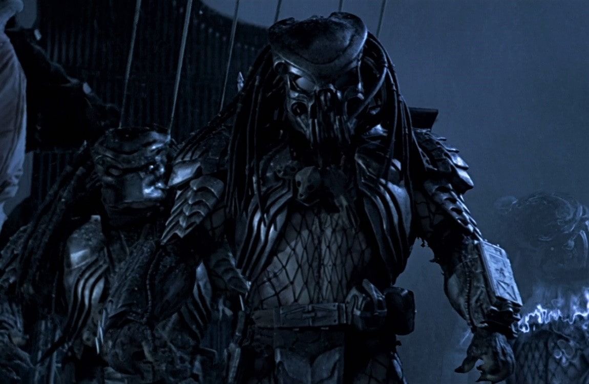 The three Young Blood Predators from Alien vs. Predator 2004