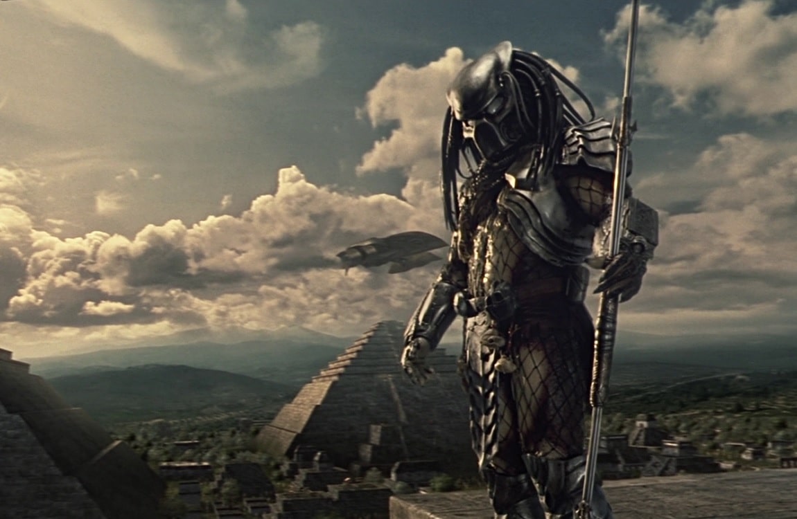The Predators visiting ancient Earth in the Predator Timeline