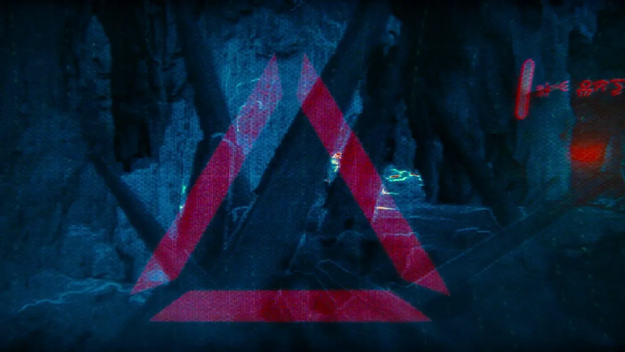 Predator vision mode scanning a hostile environment in  Predator: Badlands