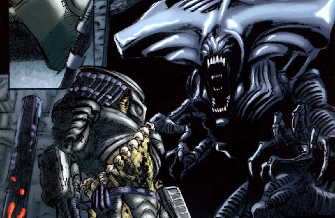 Smiley vs. Temple Queen from Alien vs. Predator: Civilized Beasts