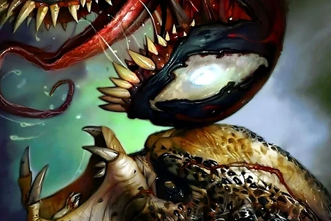 Predator vs. Venom Marvel Comics cover