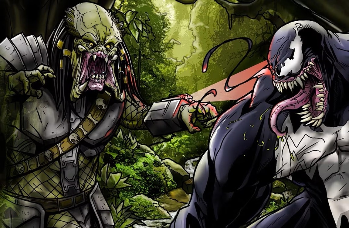 Predator vs. Venom by Chris Simmonds