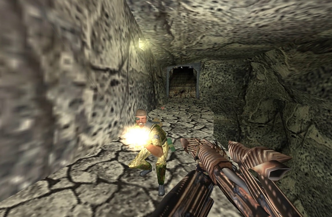 The Speargun from the first Aliens vs. Predator PC game