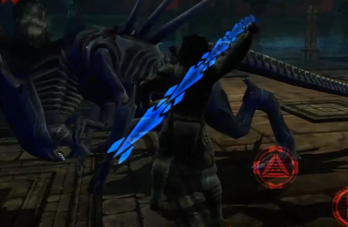 A Predator whip used in AVP: Evolution
