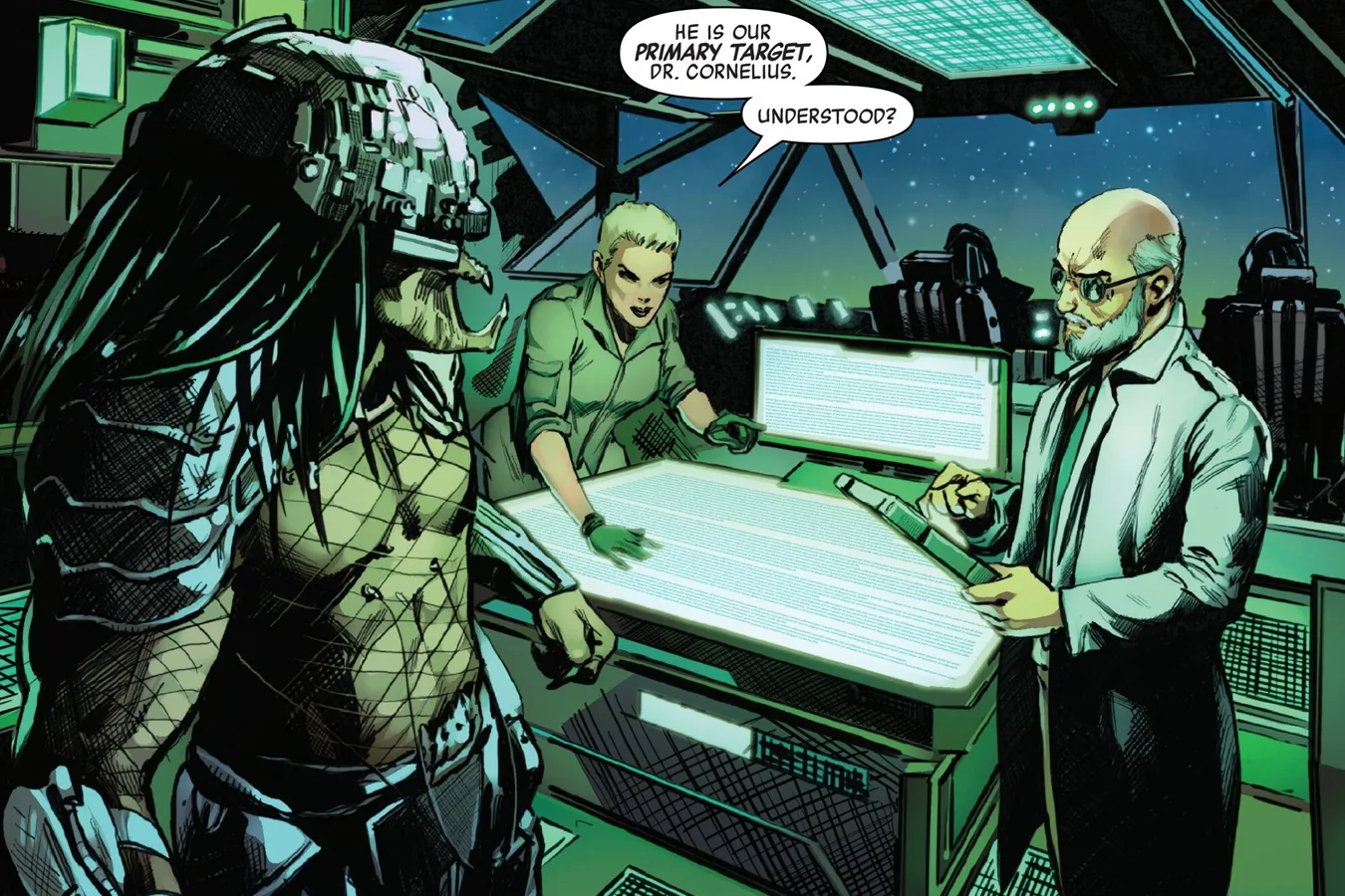 Predator X inside the Weapon Plus facility