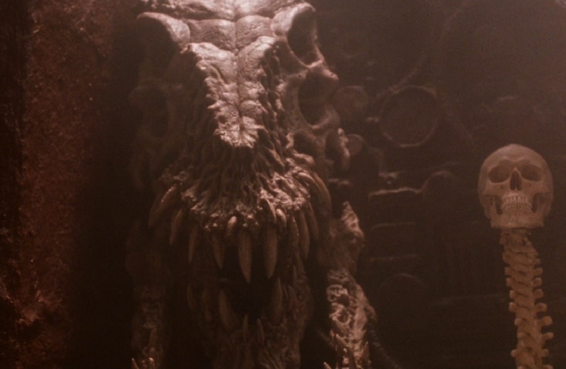 T-Rex Skull in the trophy wall from Predator 2