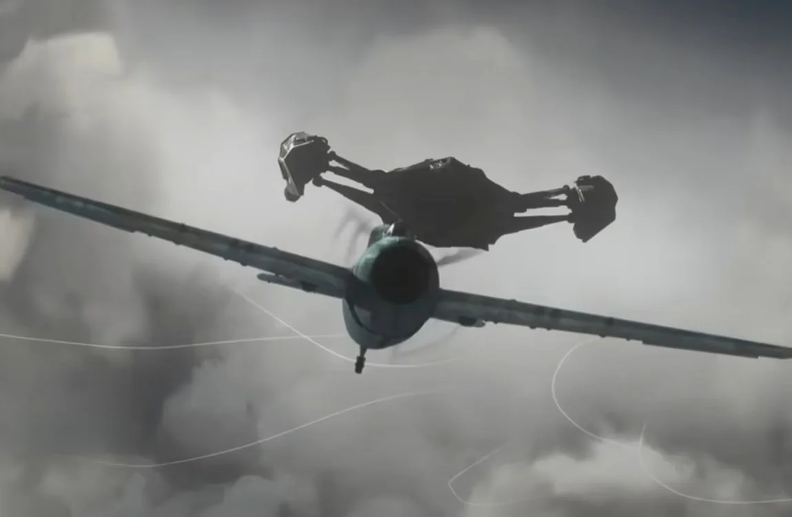 A Predator ship fights Allied planes in Predator: Killer Of Killers