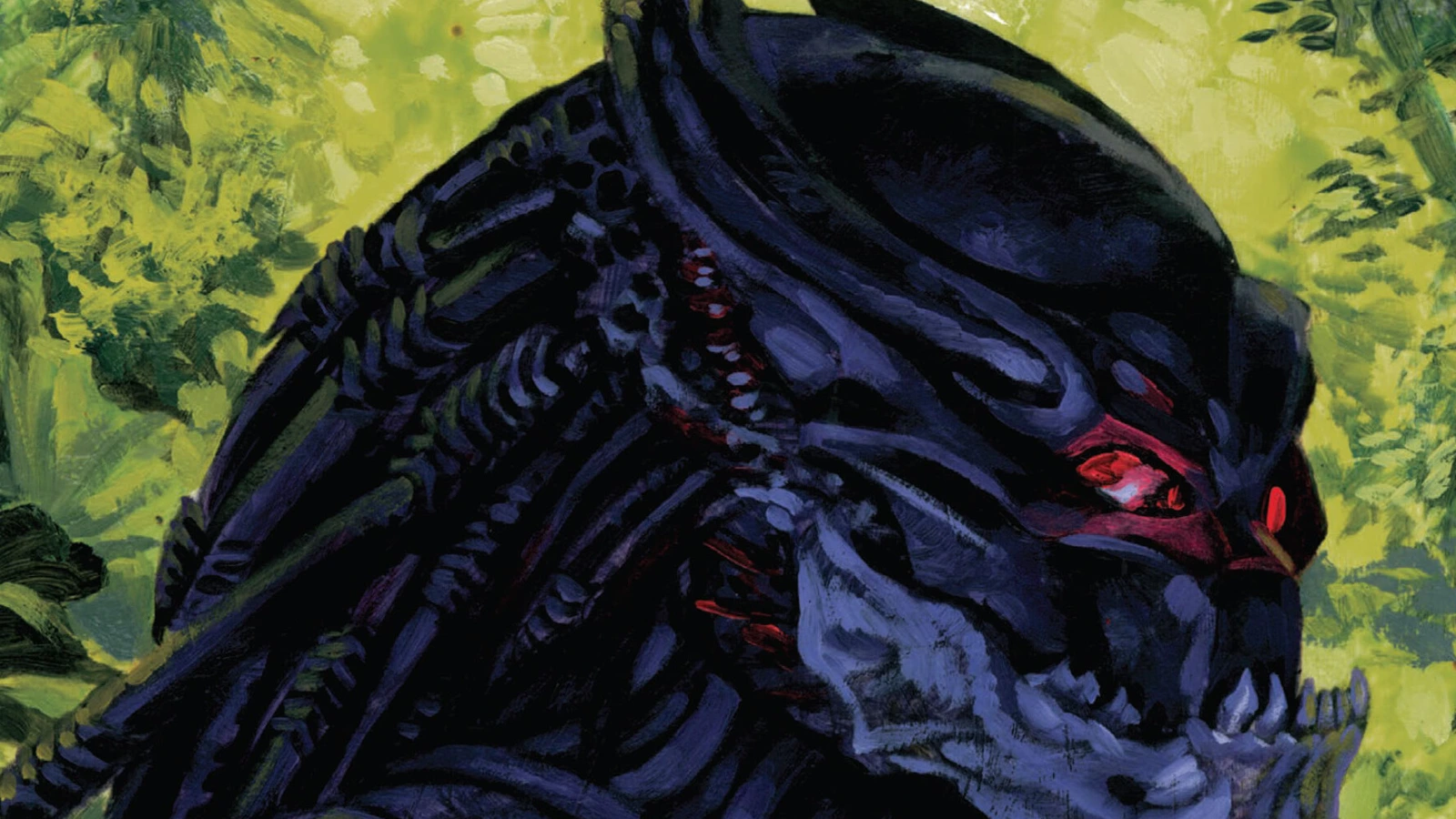 A masked Super Predator from the Predators (2010) movie tie-in comics
