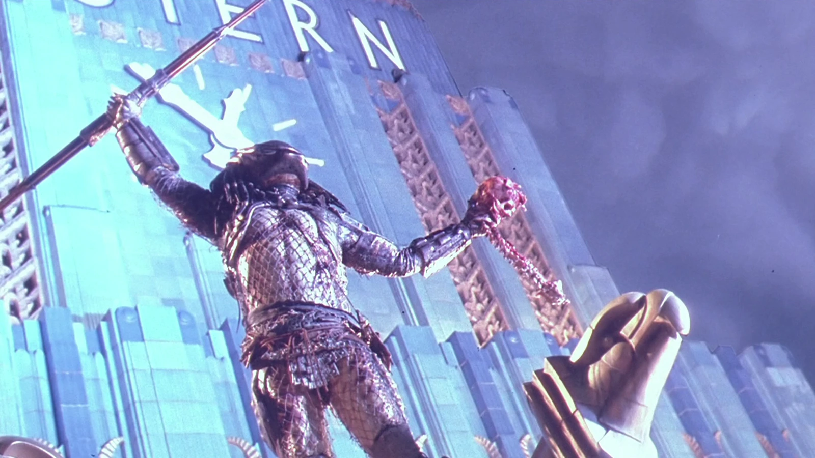 City Hunter Predator With a Ripped Spine