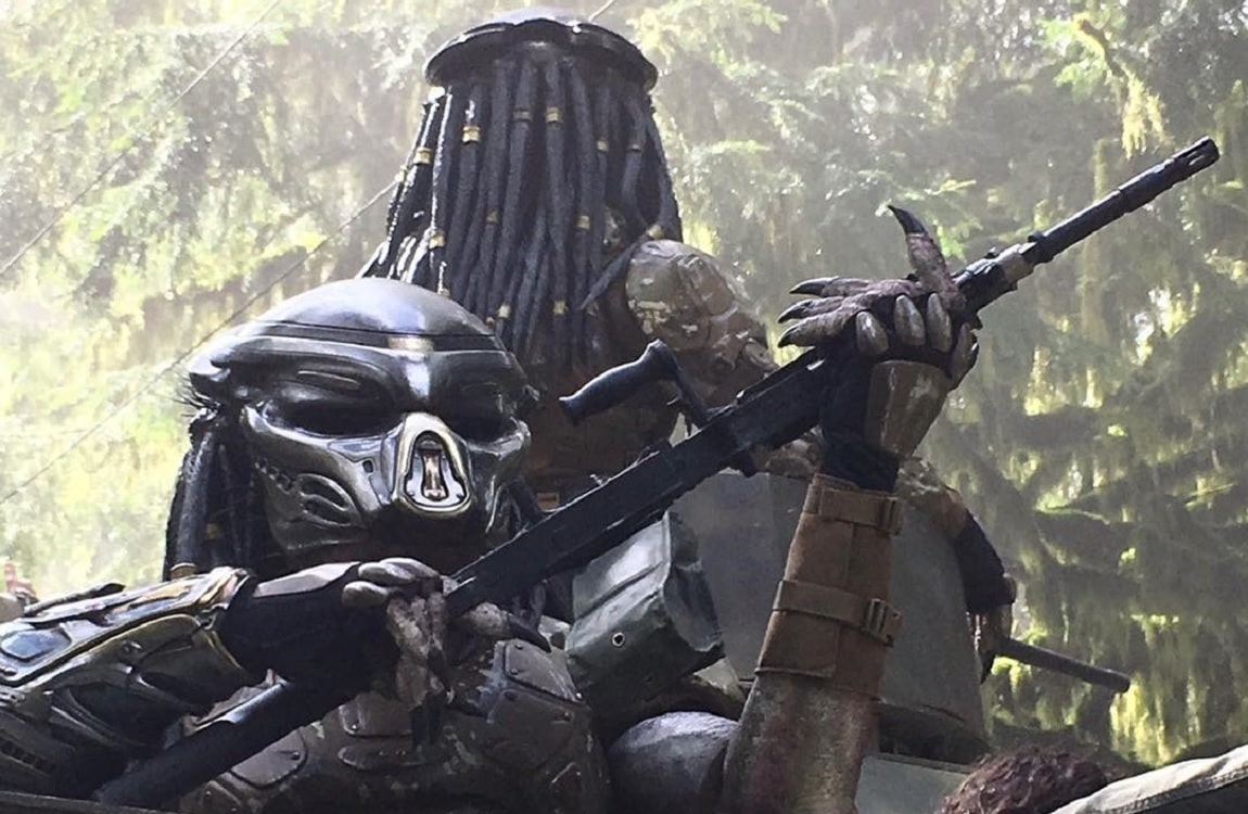 Emissary Predators with M240 Machine Guns cut from The Predator