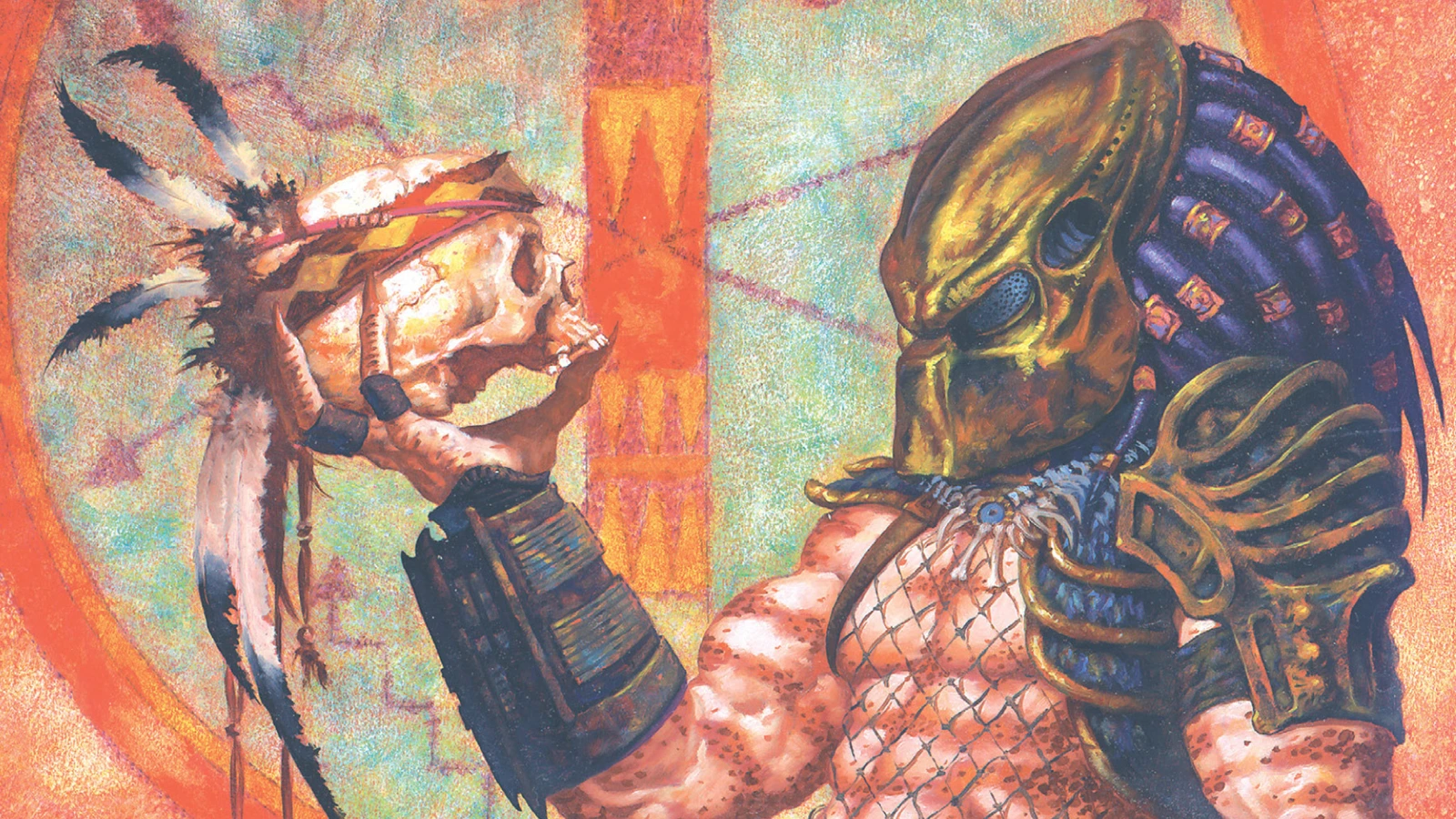 Blood on Two-Witch Mesa Predator comic cover