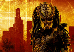 The City Hunter on the Predator 2 Maquette