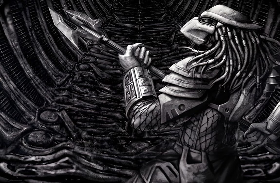 Prince Predator on the cover of Aliens vs. Predator 2