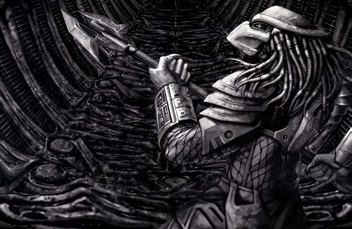 Prince Predator on the cover of Aliens vs. Predator 2