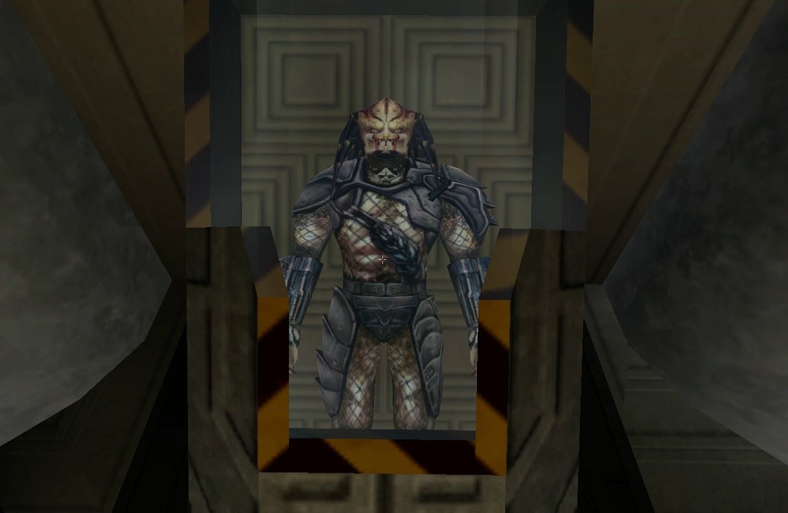 Prince Predator while captured by humans