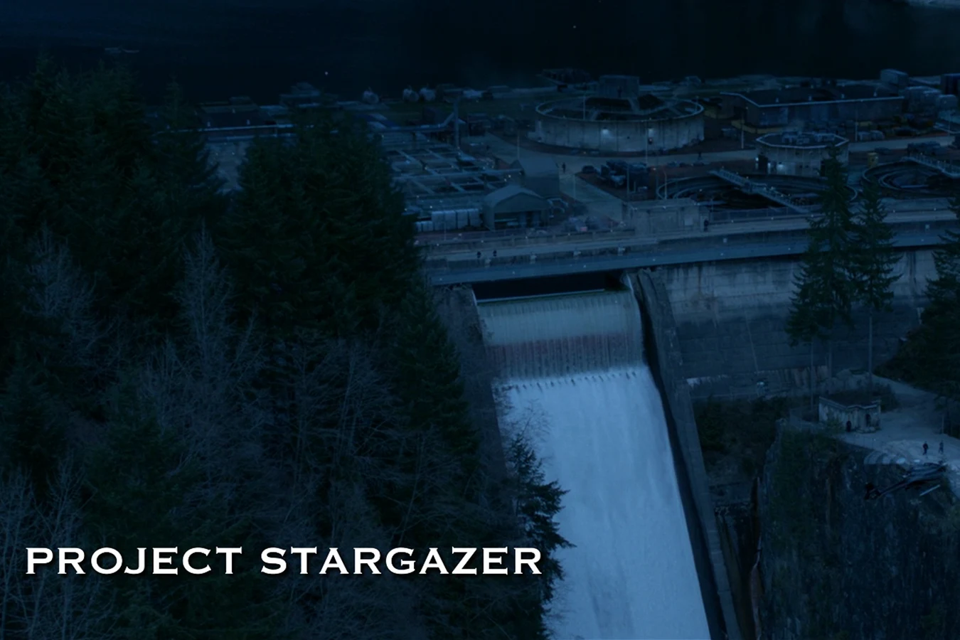 The hydroelectric dam that housed the Stargazer lab in The Predator