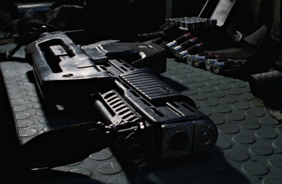 The M41A Pulse Rifle from Aliens