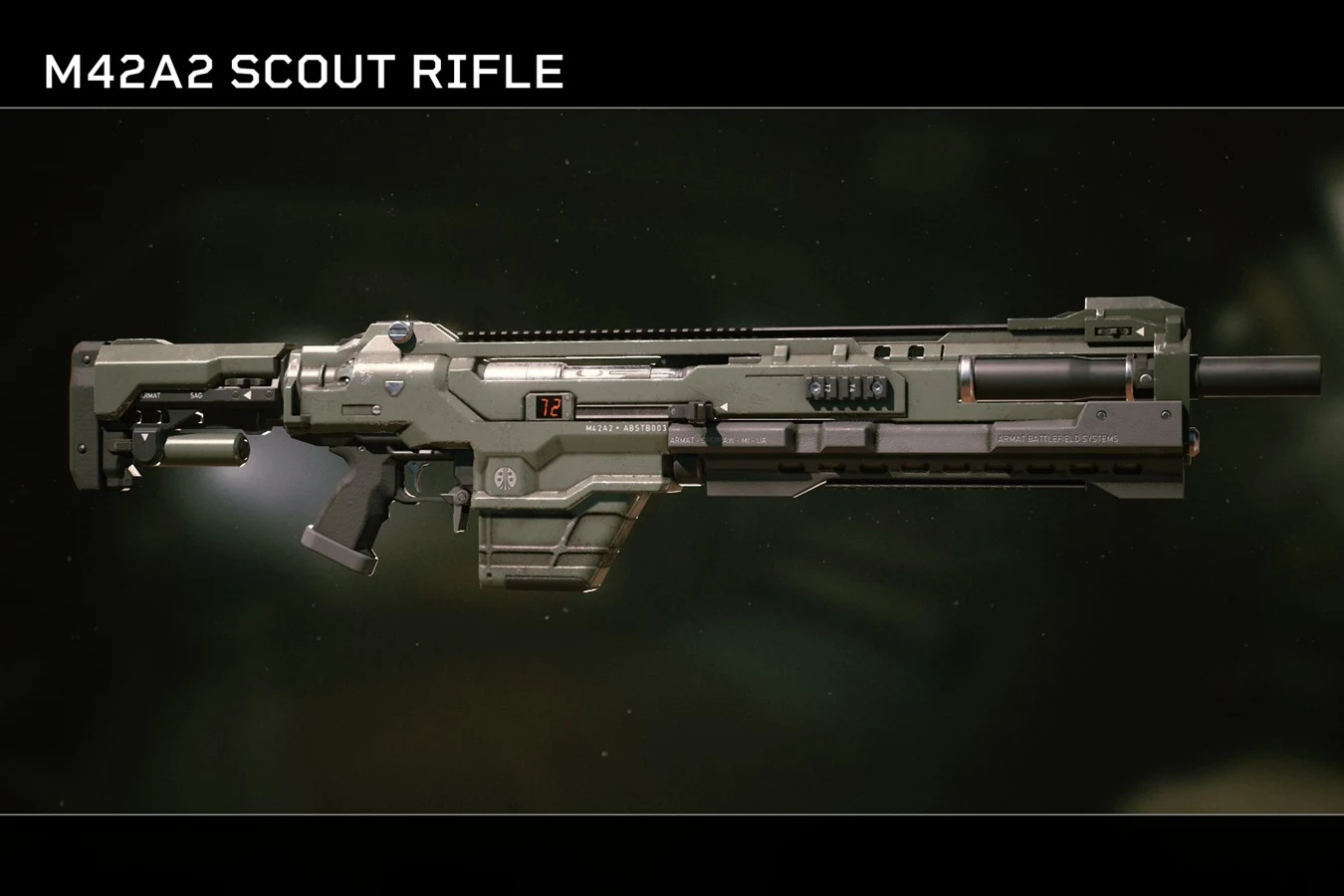 The M42A2 Scout Rifle from Aliens: Fireteam Elite