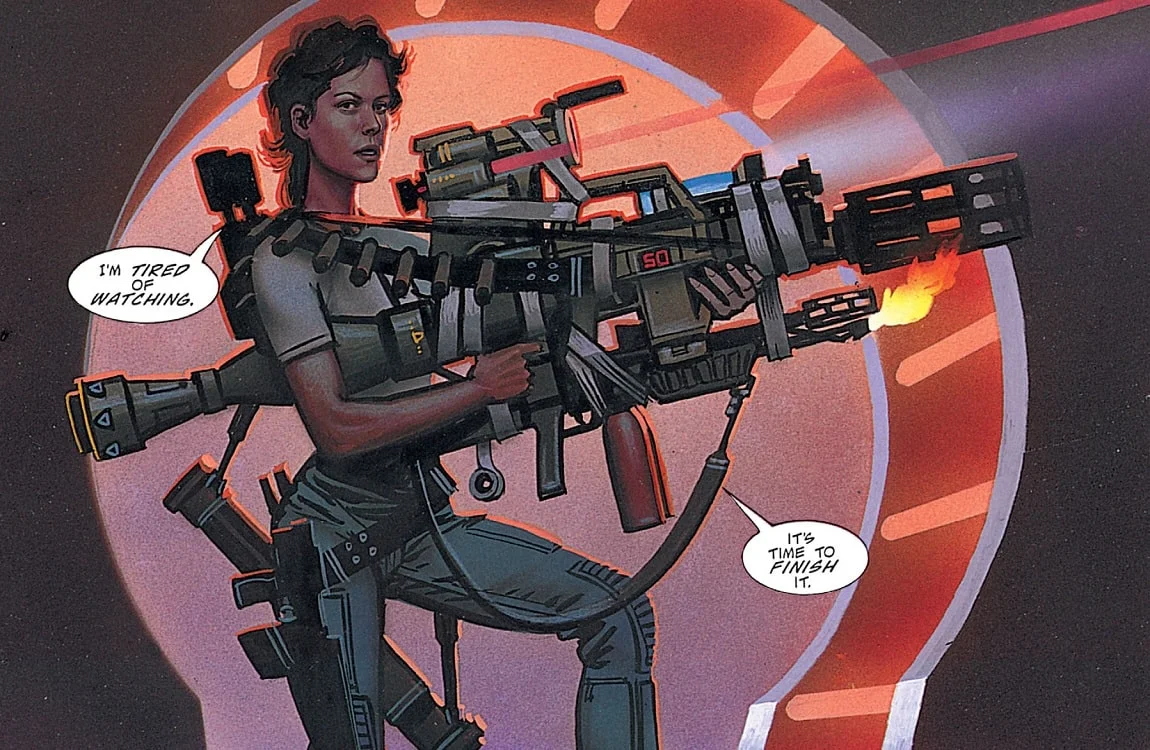 Ripley's Pulse Rifle Mark 2 from the Nightmare Asylum comic