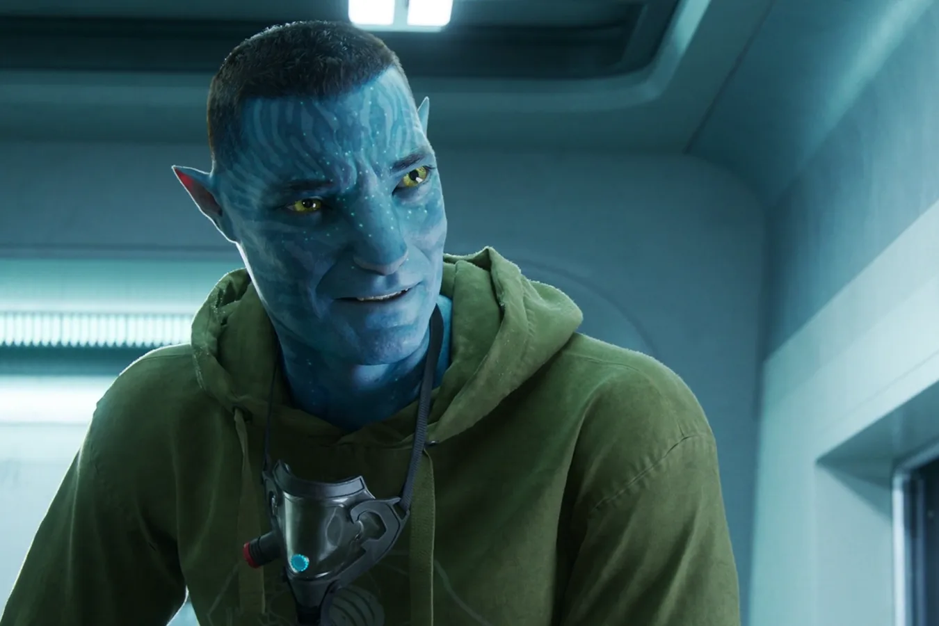 Recom Quaritch inside an RDA facility in Avatar: Fire and Ash