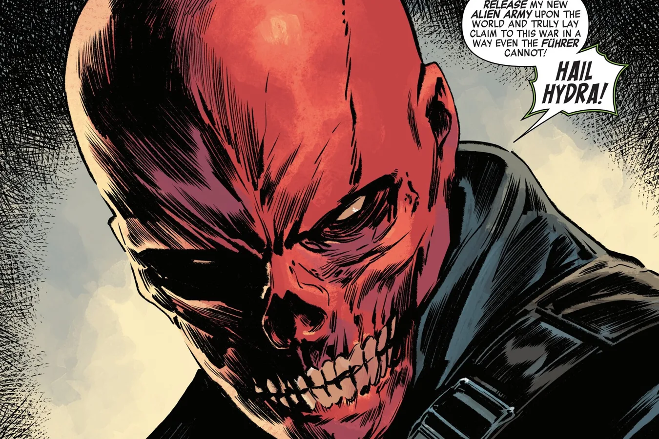 Red Skull before becoming the Red King