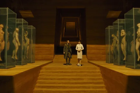 Rows of Nexus replicants in the Blade Runner universe