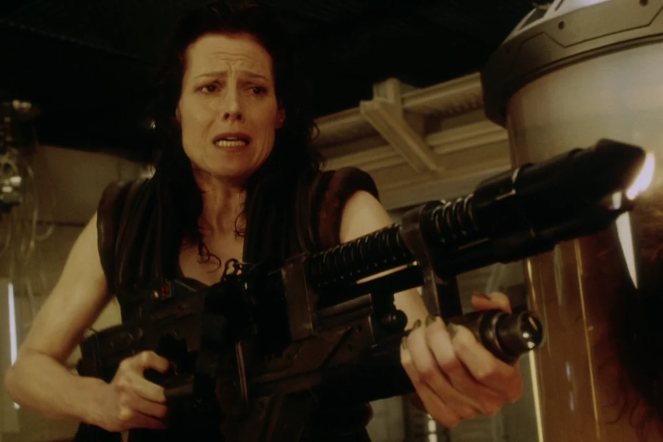 Ripley 8 confronting the failed clones aboard the USM Auriga
