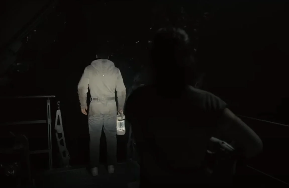 Andy the android from Alien Romulus after receiving Rook's chip