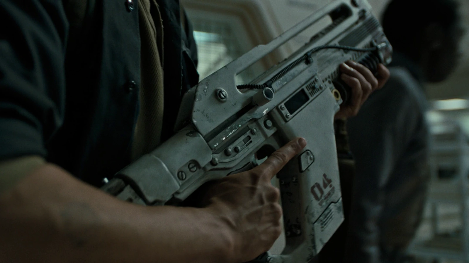 The F44AA Pulse Rifle from Alien Romulus