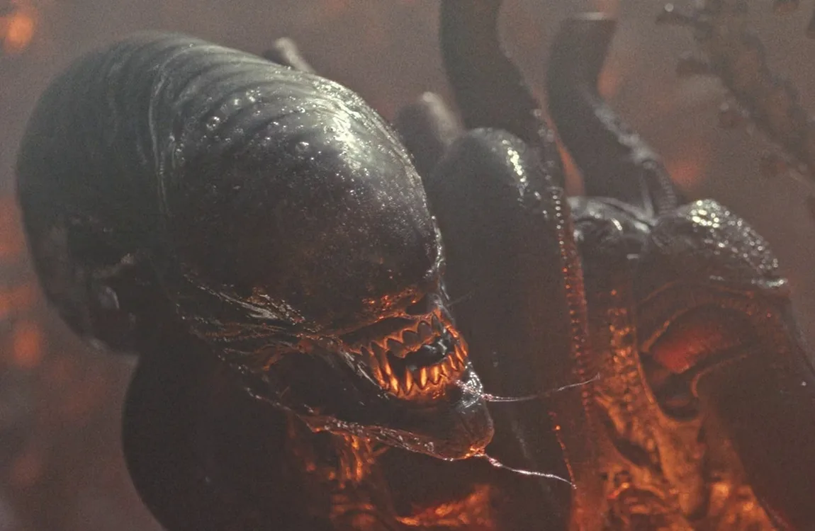 A Romulus Xenomorph from Alien: Romulus