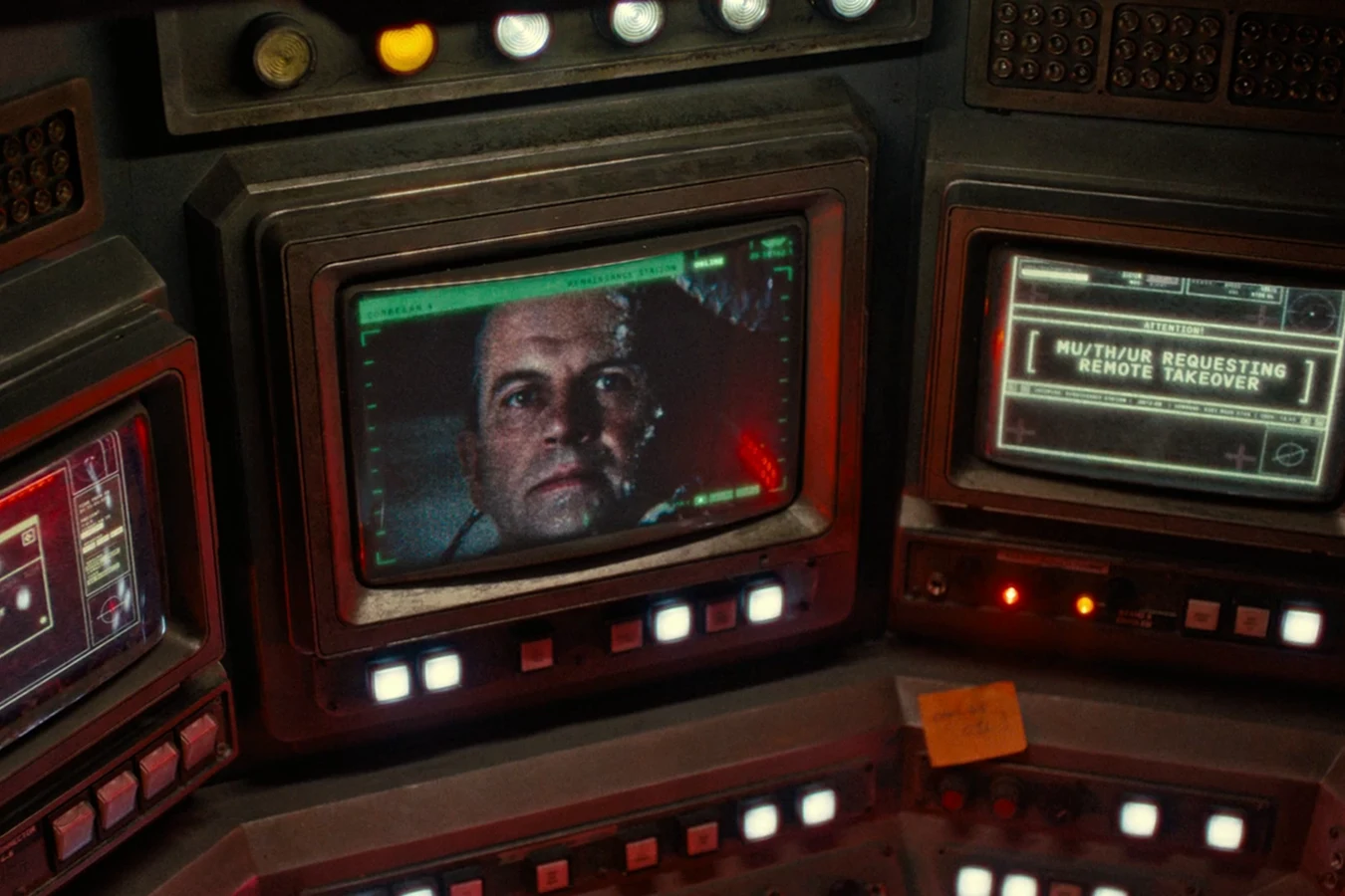 Rook on the Corbelan console as MU/TH/UR requests a remote takeover