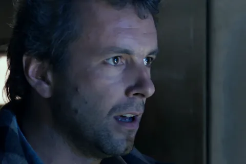 Russ Jorden, Newt's father, in close-up in the Aliens Special Edition