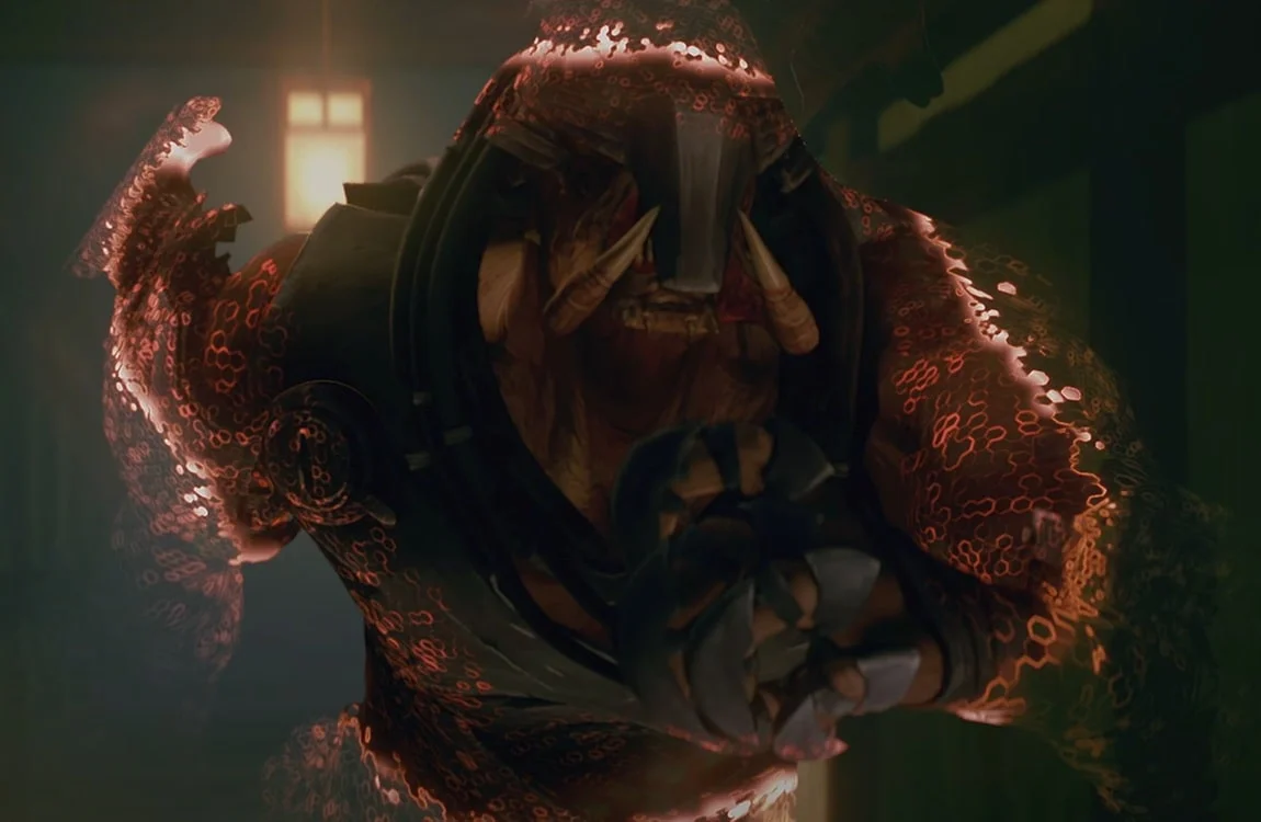 The Samurai Killer Predator is about to cloak