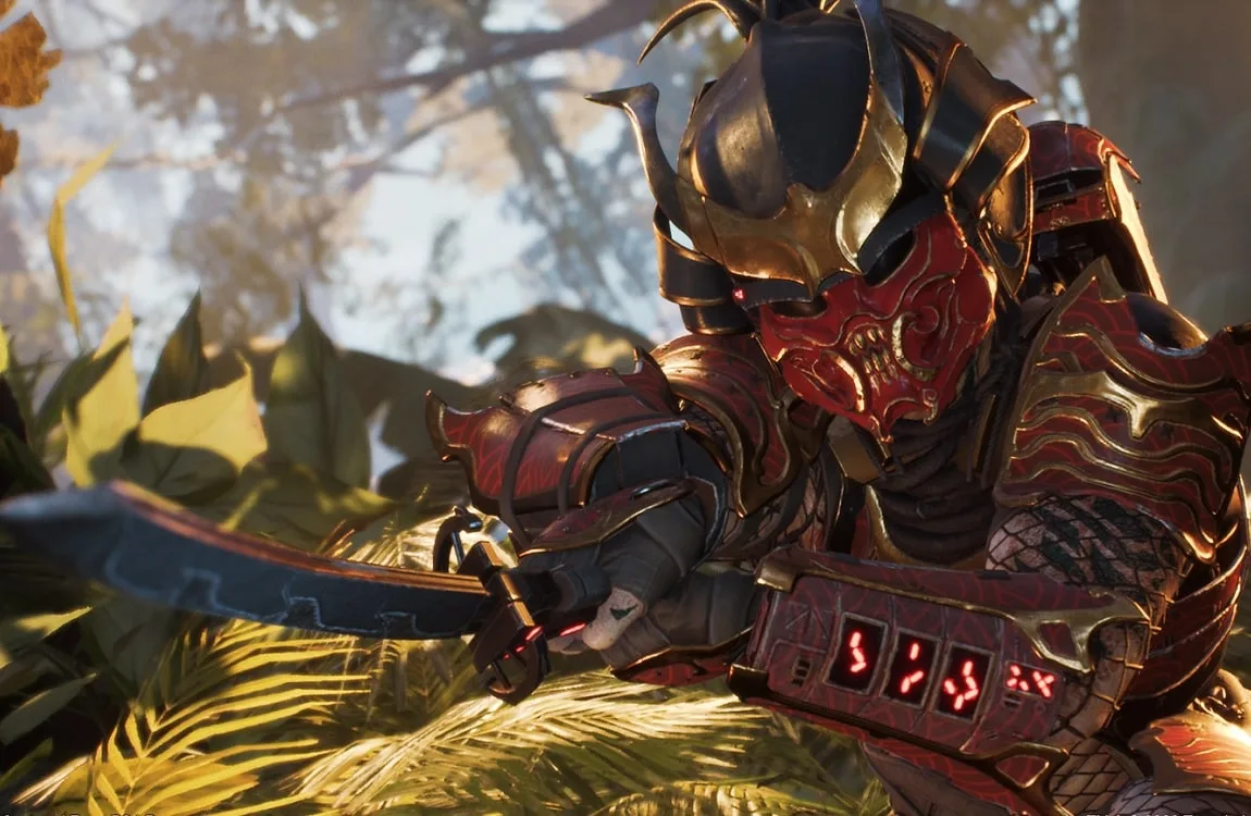 Samurai Predator carrying a Predator Katana