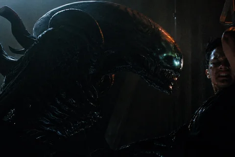 The Scorched Xenomorph from Alien Romulus